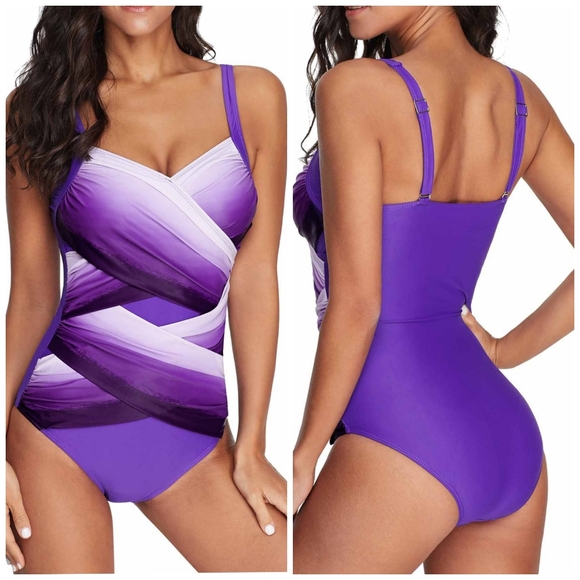 ROTITA | Swim | New Rotita Cross Front Spaghetti Strap One Piece Swimwear  Size Large Us214 | Poshmark